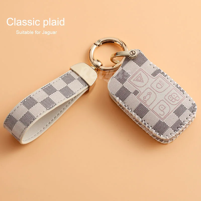 Leather Car Remote Key Cover Case For Jaguar XF XE XJ X-TYPE F-PACE S-type Guitar Emblem Keychain Auto Accessories
Leather Car Remote Key Cover Case For Jaguar XF XE XJ X-TYPE F-PACE S-type Guitar Emblem Keychain Auto Accessories