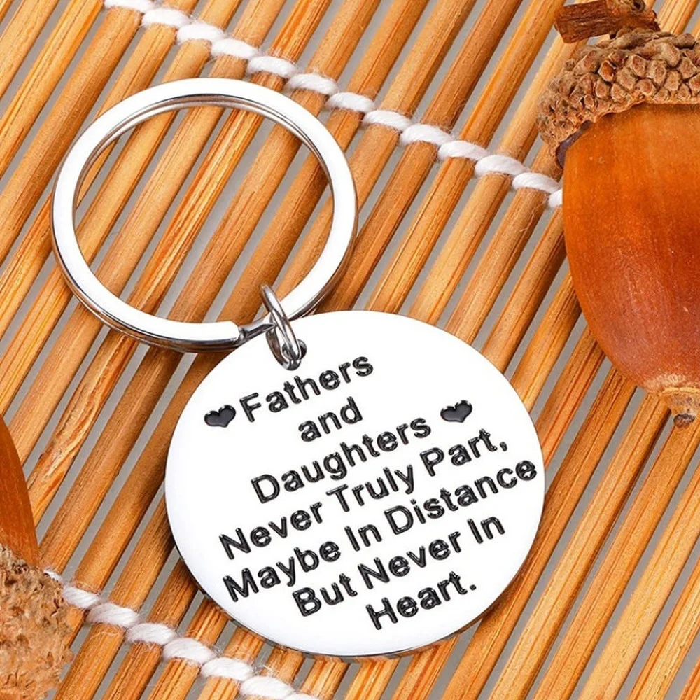 Father and Daughter Dad Keychain Present From Daughter Fathers Day for Daddy Papa Birthday Gift for Men Dad Grandfather Keyring
Father and Daughter Dad Keychain Present From Daughter Fathers Day for Daddy Papa Birthday Gift for Men Dad Grandfather Keyring
