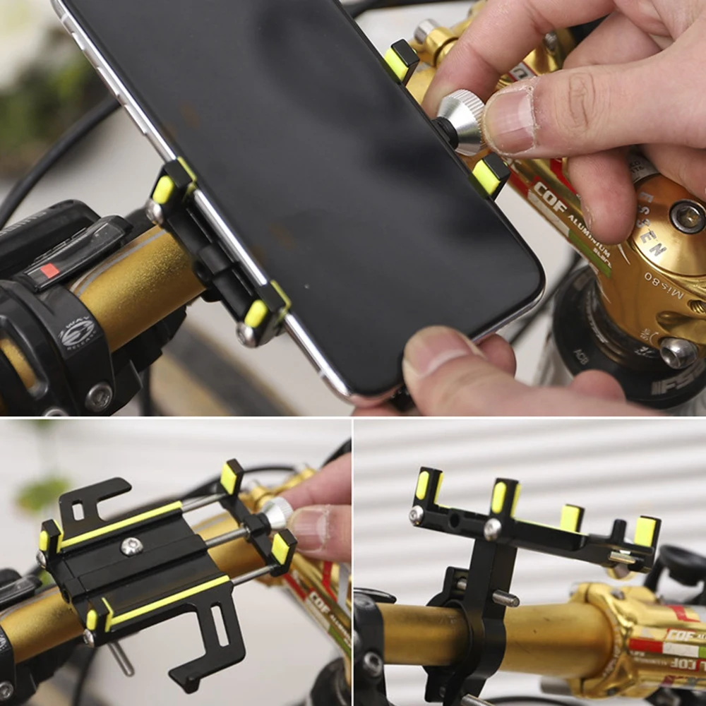 Bicycle Phone Mount Bike Mobile Phone Holder Aluminum alloy Durable Adjustable Bike Cellphone Stand Fixed Phone GPS Bracket
Bicycle Phone Mount Bike Mobile Phone Holder Aluminum alloy Durable Adjustable Bike Cellphone Stand Fixed Phone GPS Bracket