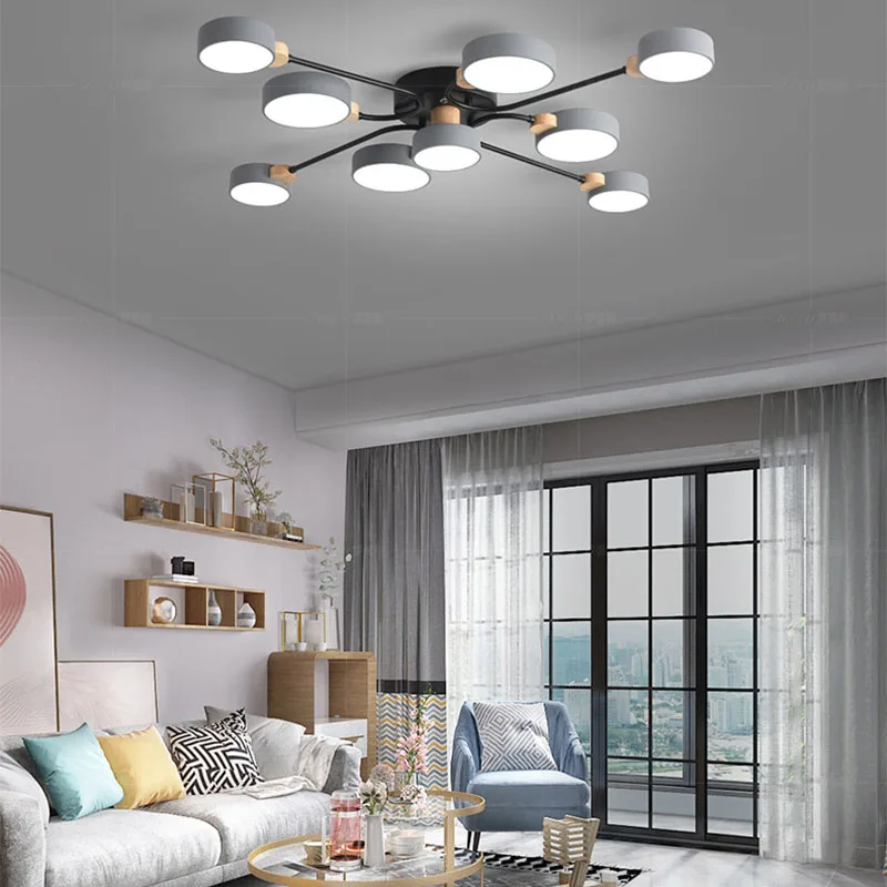 Modern nordic personality metal & acrylic led 5/7/9 lights ceiling lamp for bedroom room living room study restaurant
Modern nordic personality metal & acrylic led 5/7/9 lights ceiling lamp for bedroom room living room study restaurant