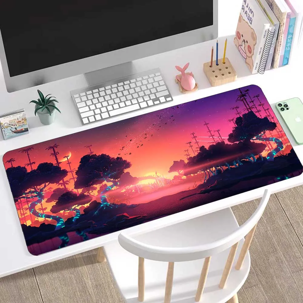 Cartoon Anime Landscape Sunset Sunset Mousepad Art Design Decoration Table Mat Home Large Office Laptop Pad Xxl for Csgo PC90x40
Cartoon Anime Landscape Sunset Sunset Mousepad Art Design Decoration Table Mat Home Large Office Laptop Pad Xxl for Csgo PC90x40