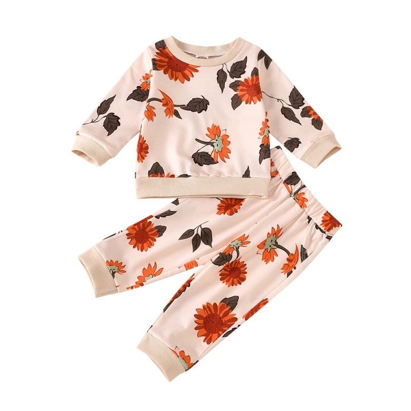 Autumn Baby Clothing Sets Long Sleeve Flower Pattern Blouse+Pants Casual Costume Set Autumn Baby Suit Outfits Set Clothing
Autumn Baby Clothing Sets Long Sleeve Flower Pattern Blouse+Pants Casual Costume Set Autumn Baby Suit Outfits Set Clothing