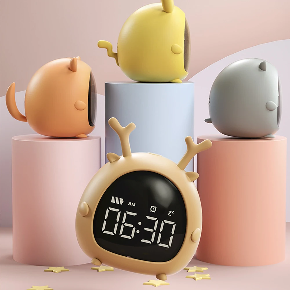 Alarm Clock Digital Wake Up Temperature Snooze Timer Clock Kids Sleep Bedside Cute Alarm Clocks Children Bedroom Clock
Alarm Clock Digital Wake Up Temperature Snooze Timer Clock Kids Sleep Bedside Cute Alarm Clocks Children Bedroom Clock