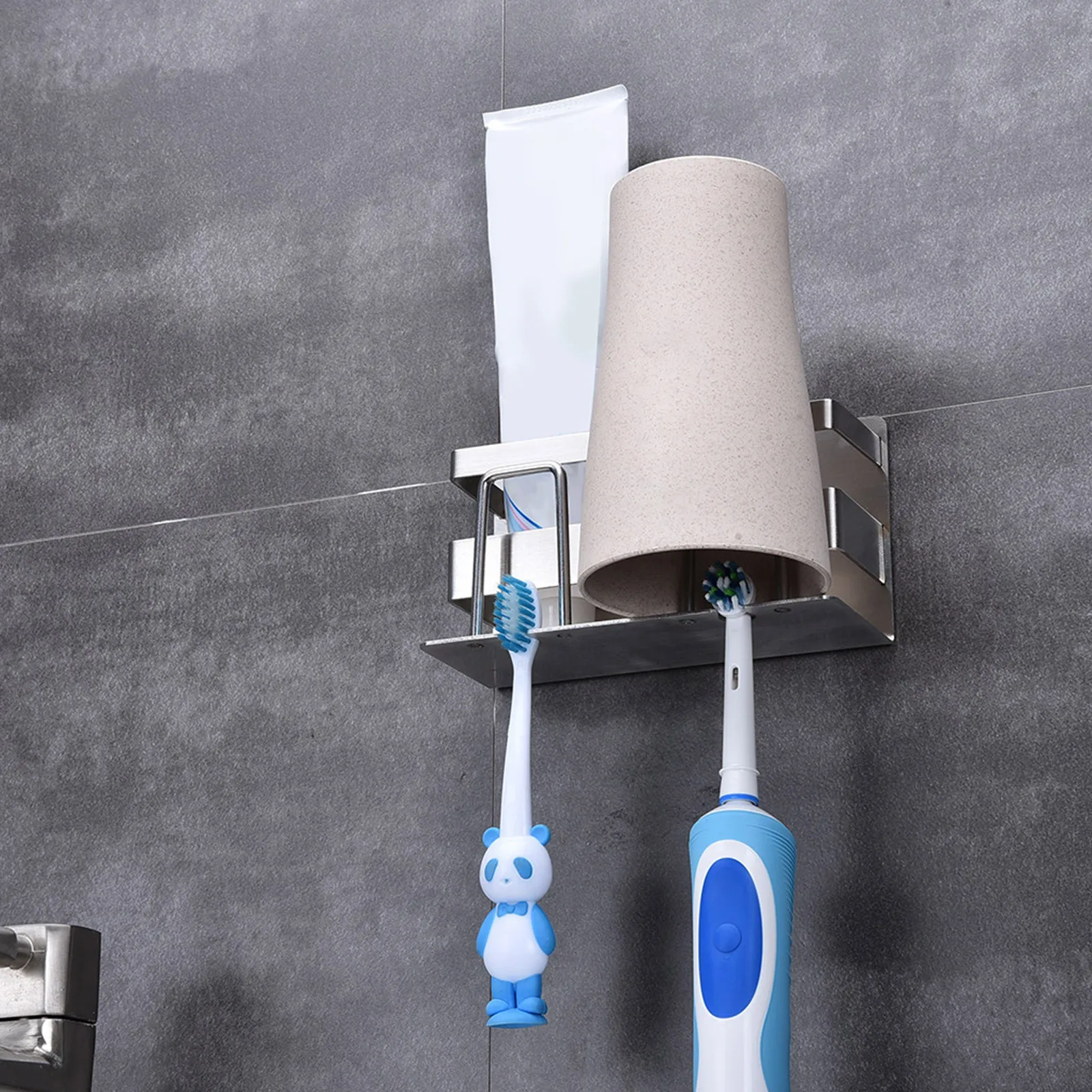 Premium Bathroom Toothbrush Holder Stainless Steel Bathroom Toothbrush Organizer Toothpaste Holder Stand Vertical Bathroom Acces
Premium Bathroom Toothbrush Holder Stainless Steel Bathroom Toothbrush Organizer Toothpaste Holder Stand Vertical Bathroom Acces