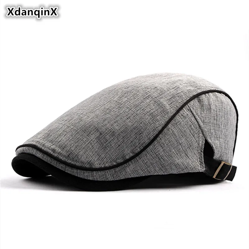 Новинка 2019 мужские хлопковые береты XdanqinX унисекс британская модная шапка с