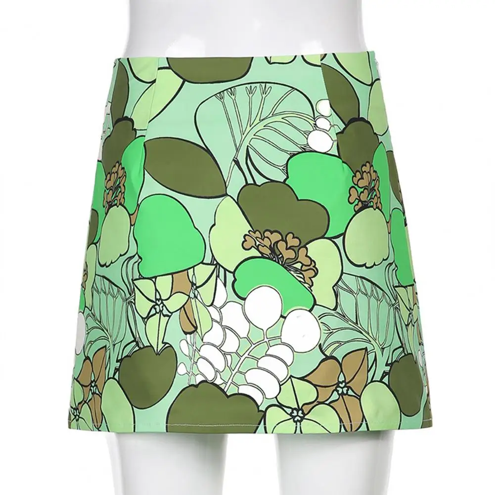 2022 Sexy Mini Skirt High-waisted skirt Sexy Green Plant Print Zipper Closure Women's Sexy skirt
2022 Sexy Mini Skirt High-waisted skirt Sexy Green Plant Print Zipper Closure Women's Sexy skirt