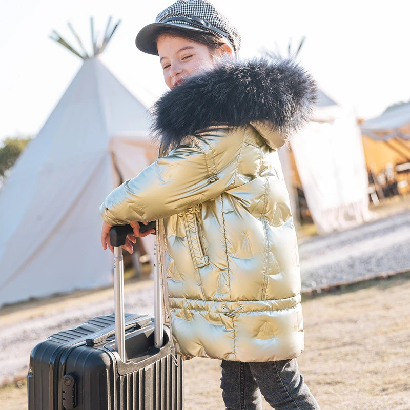 2021 New Fashion Children's Winter Down Jacket for girls Coat Thicken snowsuit Kids clothes waterproof parka real Fur 5-14Years
2021 New Fashion Children's Winter Down Jacket for girls Coat Thicken snowsuit Kids clothes waterproof parka real Fur 5-14Years