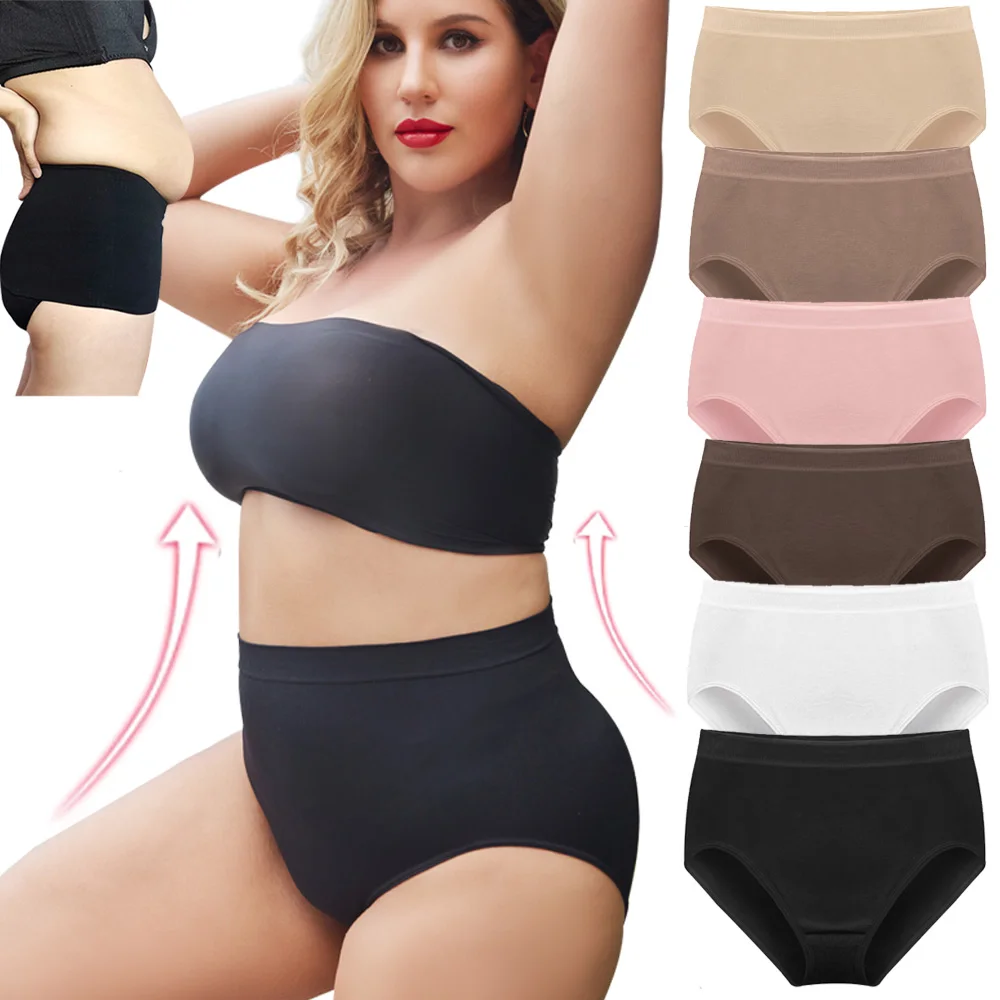 High Waist Panties for Women M-3XL Control Panties Body Shaper Seamless Plus Size Briefs Sexy Underwear Underpants Butt Lifter
High Waist Panties for Women M-3XL Control Panties Body Shaper Seamless Plus Size Briefs Sexy Underwear Underpants Butt Lifter