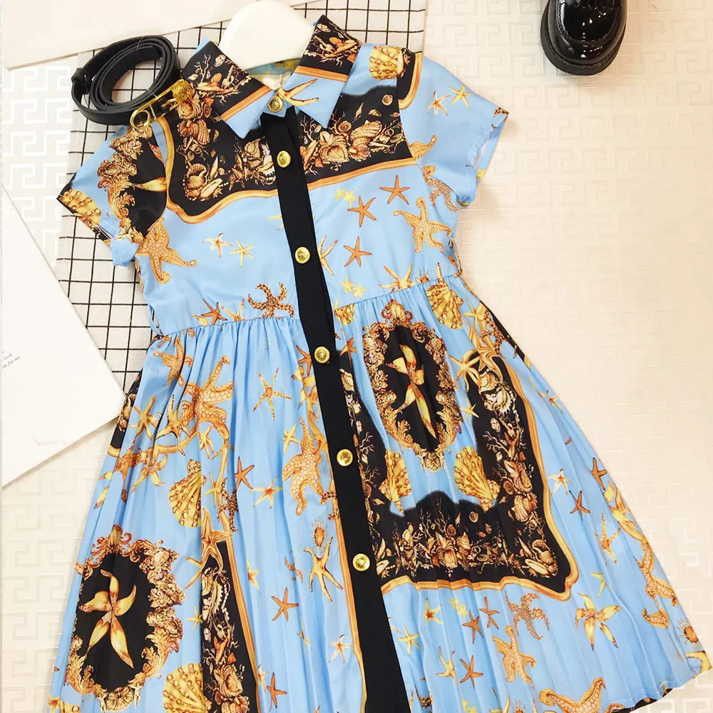 High-end customized children's clothing 2021 high-end light luxury summer new lapel short-sleeved waist belt thinner pleated fas
High-end customized children's clothing 2021 high-end light luxury summer new lapel short-sleeved waist belt thinner pleated fas