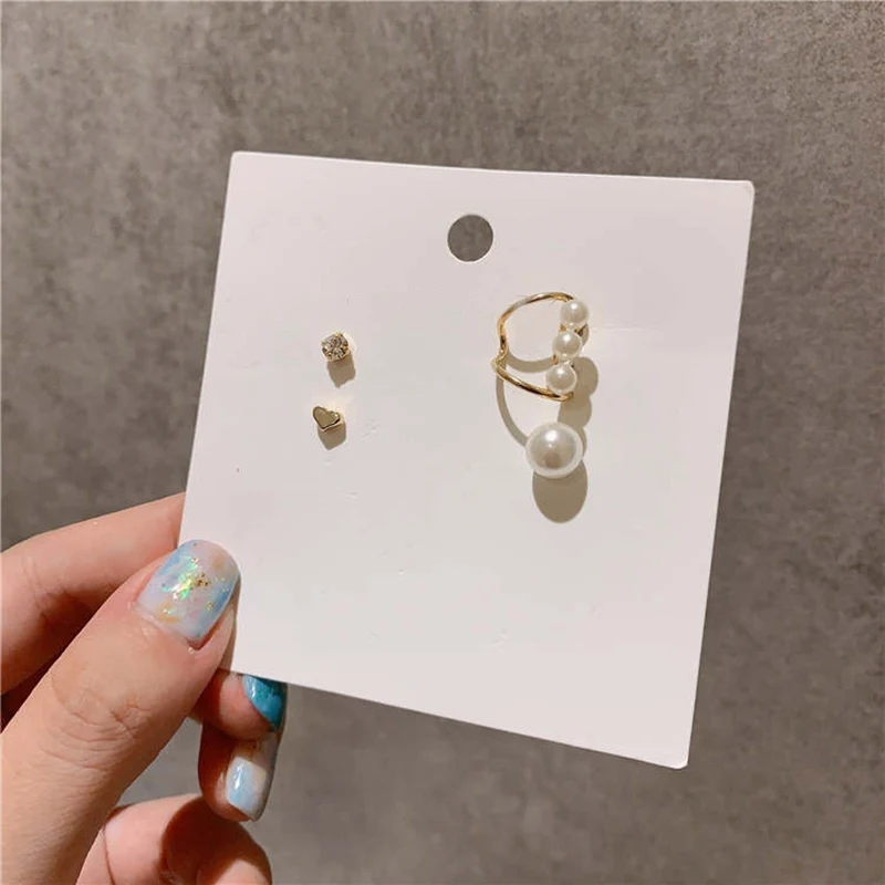 MENGJIQIAO New Design Korean Elegant Simulated Pearl Stud Earrings For Women Sweet Jewelry 4pcs/set Party Jewelry Cute Gifts
MENGJIQIAO New Design Korean Elegant Simulated Pearl Stud Earrings For Women Sweet Jewelry 4pcs/set Party Jewelry Cute Gifts