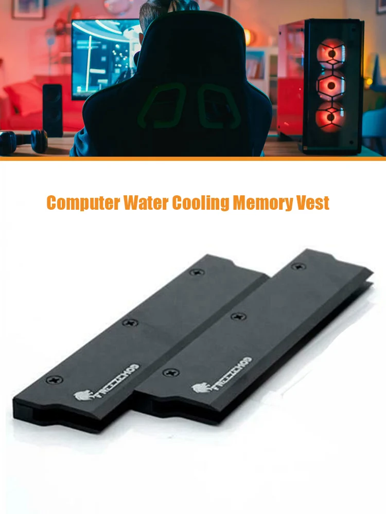 2pcs FREEZEMOD Memory Vest Set MEO-PM0AB Computer Memory Heatsink Cooler Shell Aluminum Alloy Water Cooling RAM Vest
2pcs FREEZEMOD Memory Vest Set MEO-PM0AB Computer Memory Heatsink Cooler Shell Aluminum Alloy Water Cooling RAM Vest