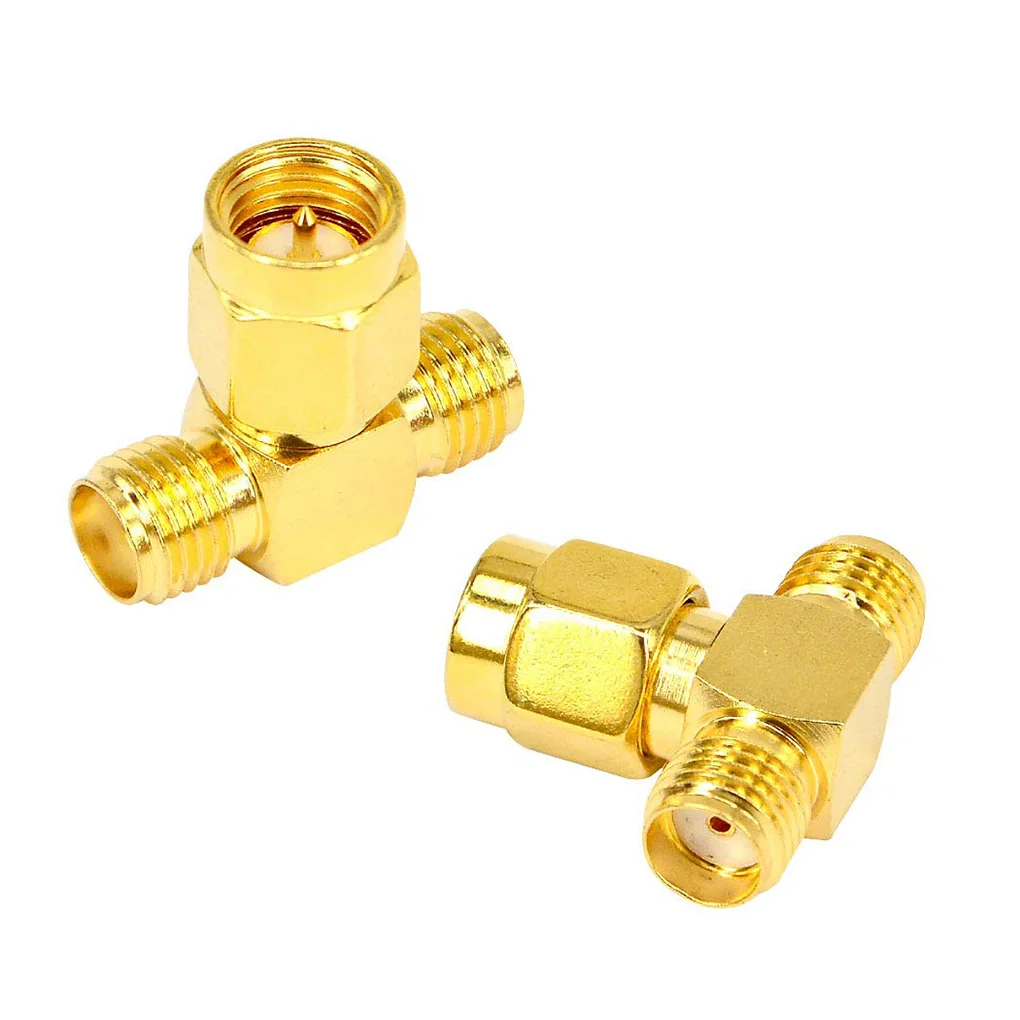 2/5pcs RF Coax Adapter SMA Male to Dual SMA Female Connector Splitter Antenna Converter
2/5pcs RF Coax Adapter SMA Male to Dual SMA Female Connector Splitter Antenna Converter