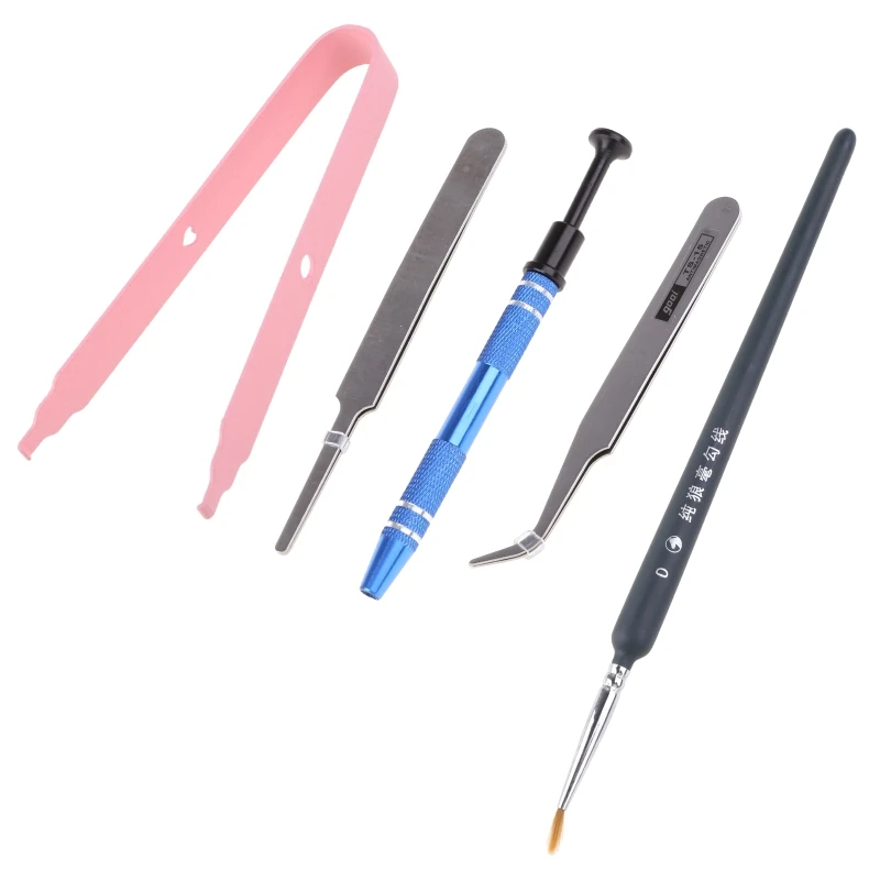 Mechanical Keyboards Lube Kit Set with 5 Pieces Tools Lubrication Pen Tweezers, for DIY Lovers Professional Tool Set 
Mechanical Keyboards Lube Kit Set with 5 Pieces Tools Lubrication Pen Tweezers, for DIY Lovers Professional Tool Set