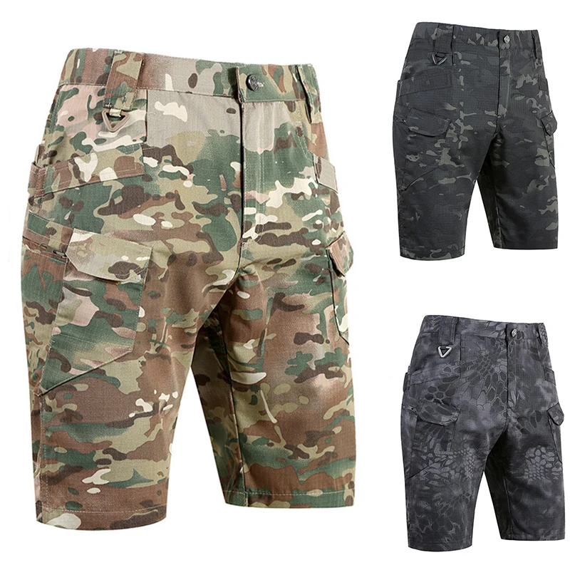 2021 Males Cargo Shorts Tactical Shorts Men Outdoor Waterproof Military Camouflage Multi-pocket Shorts Army Overalls Pants New
2021 Males Cargo Shorts Tactical Shorts Men Outdoor Waterproof Military Camouflage Multi-pocket Shorts Army Overalls Pants New