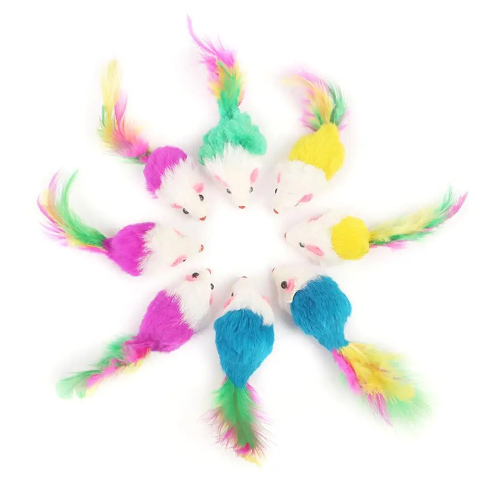 1PC Cute Soft Fleece False Mouse Cat Toys Colorful Feather Funny Playing Toys For Cats Interactive Ball Cat Toy
1PC Cute Soft Fleece False Mouse Cat Toys Colorful Feather Funny Playing Toys For Cats Interactive Ball Cat Toy