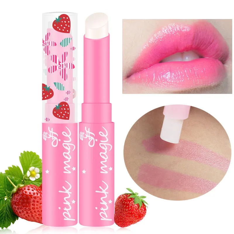 Lip gloss Lip balm Strawberry Changeable Coloring Lip Balm Lightening Lips Moisturizing Lip Care
Lip gloss Lip balm Strawberry Changeable Coloring Lip Balm Lightening Lips Moisturizing Lip Care