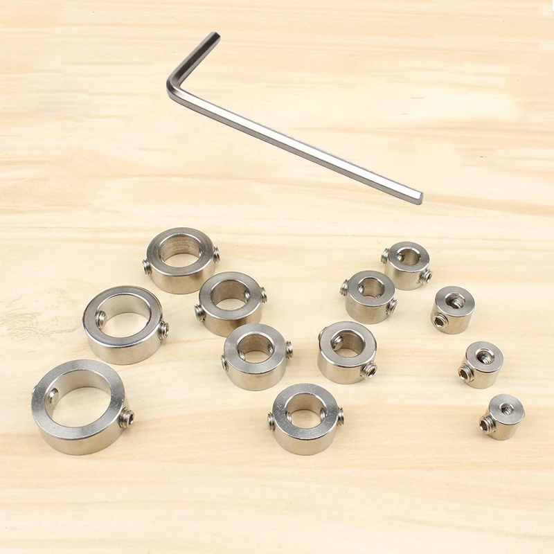 Drill Bit Stop Ring Positioning Ring Stainless Steel Woodworking Tools 3mm-16mm Optical Axis Drill Positioner
Drill Bit Stop Ring Positioning Ring Stainless Steel Woodworking Tools 3mm-16mm Optical Axis Drill Positioner