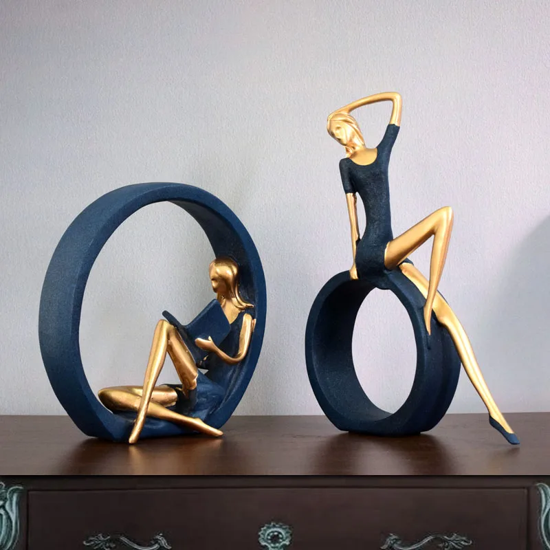 Art Luxury Figurine Wine Cabinet Girl Gift Bedroom Ornaments Figurine Living Room Decoracao Casa Decoration Crafts DI50BJ
Art Luxury Figurine Wine Cabinet Girl Gift Bedroom Ornaments Figurine Living Room Decoracao Casa Decoration Crafts DI50BJ