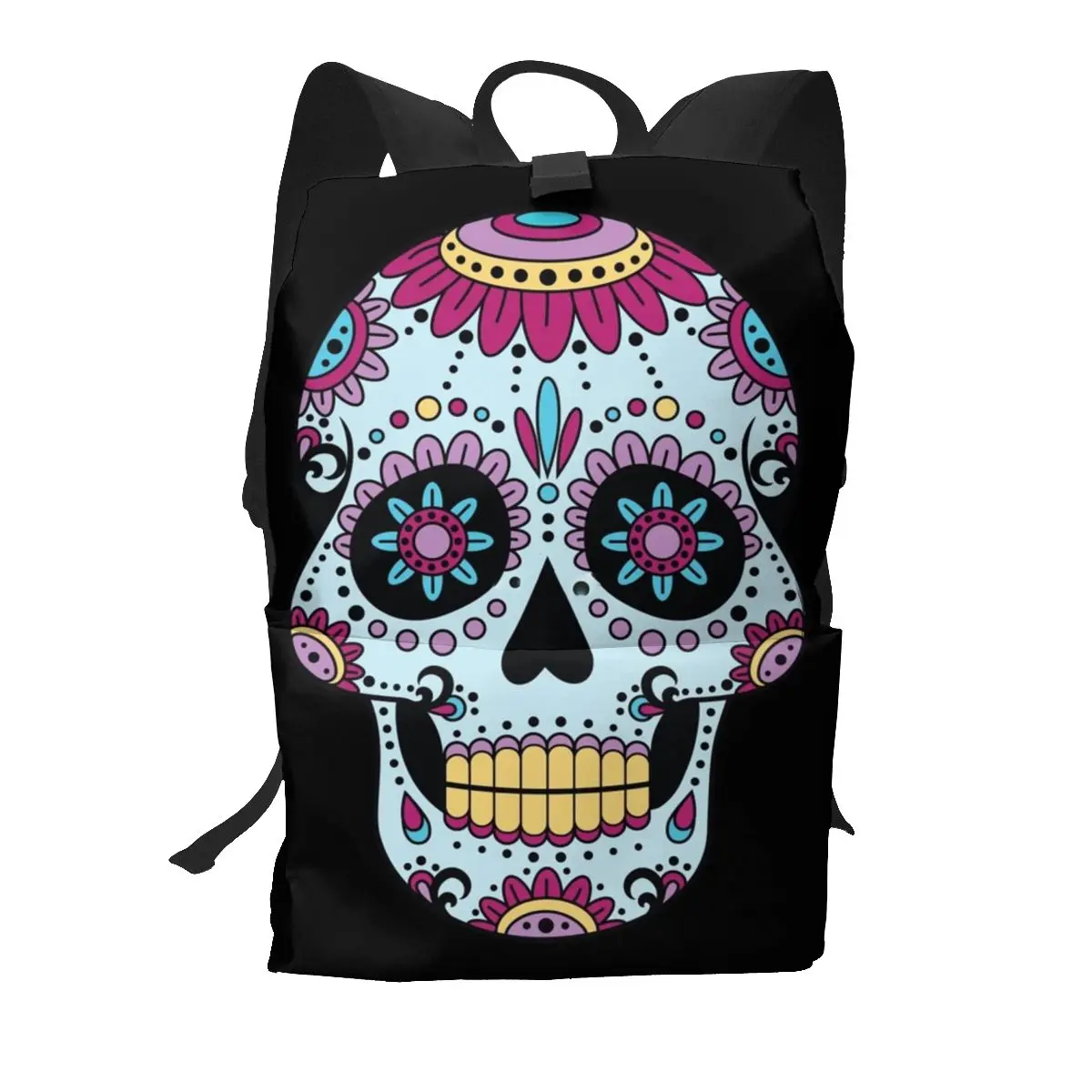 Sugar Skull Day Of The Dead Backpacks Mexican Skull Head Polyester Elementary School Unisex Backpack Breathable Sweet Bags
Sugar Skull Day Of The Dead Backpacks Mexican Skull Head Polyester Elementary School Unisex Backpack Breathable Sweet Bags