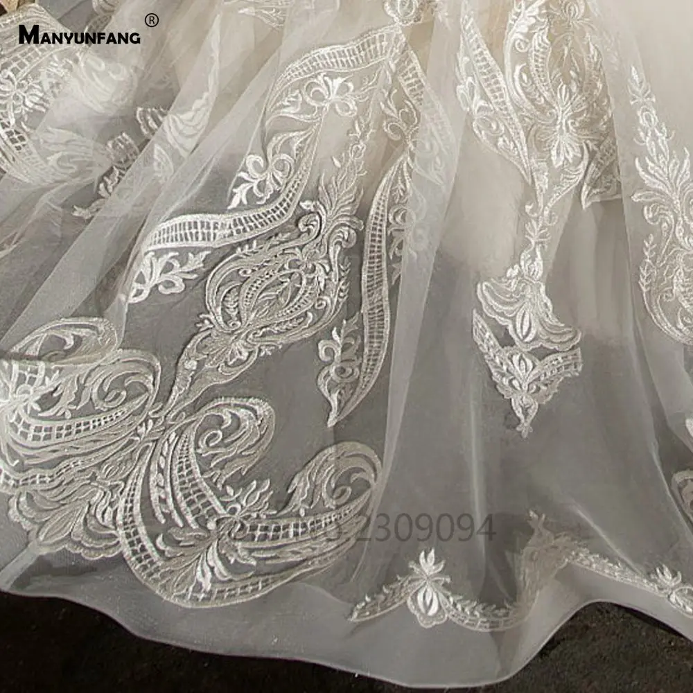 MANYUNFANG Lace Illusion Tulle Back Sexy Weeding Buttons Plus Size Wedding Dress Lace Skirt Wedding Dress 2020
MANYUNFANG Lace Illusion Tulle Back Sexy Weeding Buttons Plus Size Wedding Dress Lace Skirt Wedding Dress 2020