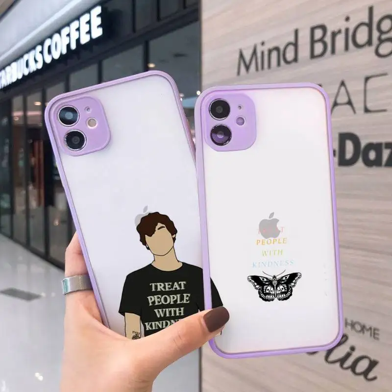 Treat People With Kindness Phone Cases Matte Transparent for iPhone 7 8 11 12 s mini pro X XS XR MAX Plus cover funda shell
Treat People With Kindness Phone Cases Matte Transparent for iPhone 7 8 11 12 s mini pro X XS XR MAX Plus cover funda shell