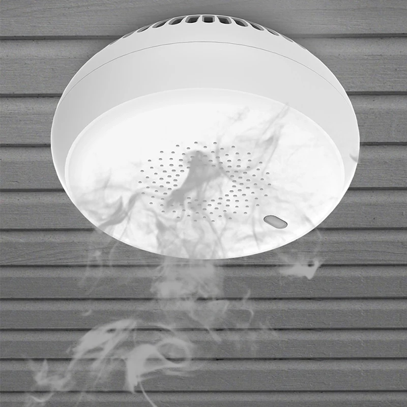 Tuya Smart Zigbee Smoke Detector Smart Fire Alarm Progressive Sound Photoelectric Smoke Sensor Work With Tuya Zigbee Hub
Tuya Smart Zigbee Smoke Detector Smart Fire Alarm Progressive Sound Photoelectric Smoke Sensor Work With Tuya Zigbee Hub