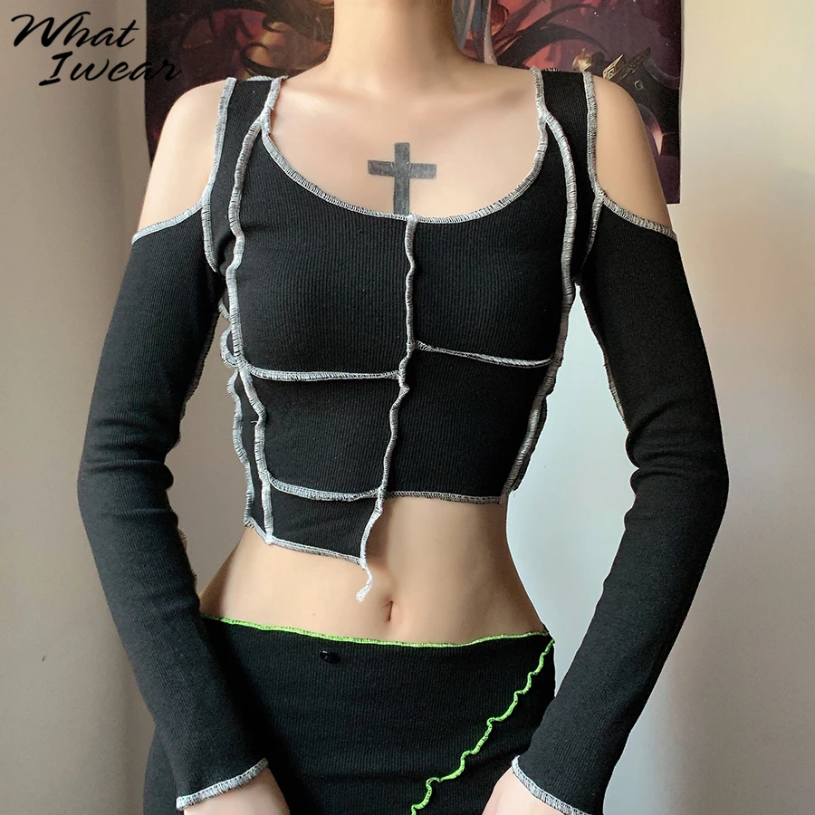 Women Casual Striped Knitted Shirt Pullover Off shoulder Streetwear long Sleeve knit shirt Autumn new clothes Fall Outfit
Women Casual Striped Knitted Shirt Pullover Off shoulder Streetwear long Sleeve knit shirt Autumn new clothes Fall Outfit