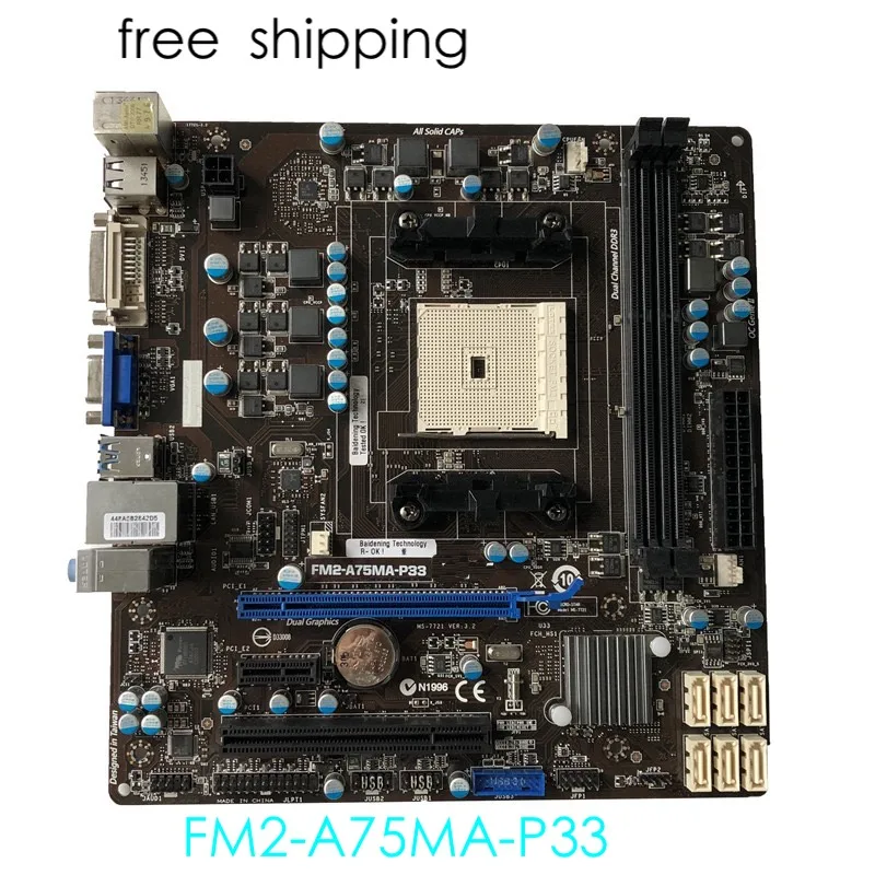 Для материнской платы MSI FM2-A75MA-P33 Desktop FM2 AMD A75 DDR3 Материнская плата 100% протестирована полностью работает
Для материнской платы MSI FM2-A75MA-P33 Desktop FM2 AMD A75 DDR3 Материнская плата 100% протестирована полностью работает