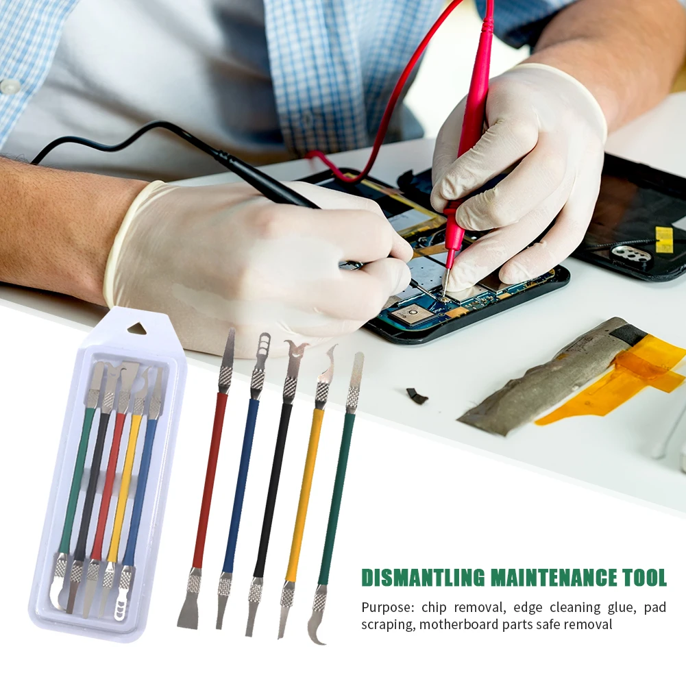 Lightweight Chip Repair Crowbar Remove Glue Tool CPU NAND Remover Electronics for Household Electricity Accessories
Lightweight Chip Repair Crowbar Remove Glue Tool CPU NAND Remover Electronics for Household Electricity Accessories