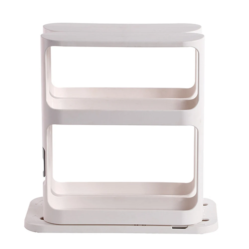 Rotating Double Layers Food Storage Shelf Kitchen Bathroom Storage Rack Holder Cabinet Spice Holder Bottle Shelf Shampoo
Rotating Double Layers Food Storage Shelf Kitchen Bathroom Storage Rack Holder Cabinet Spice Holder Bottle Shelf Shampoo