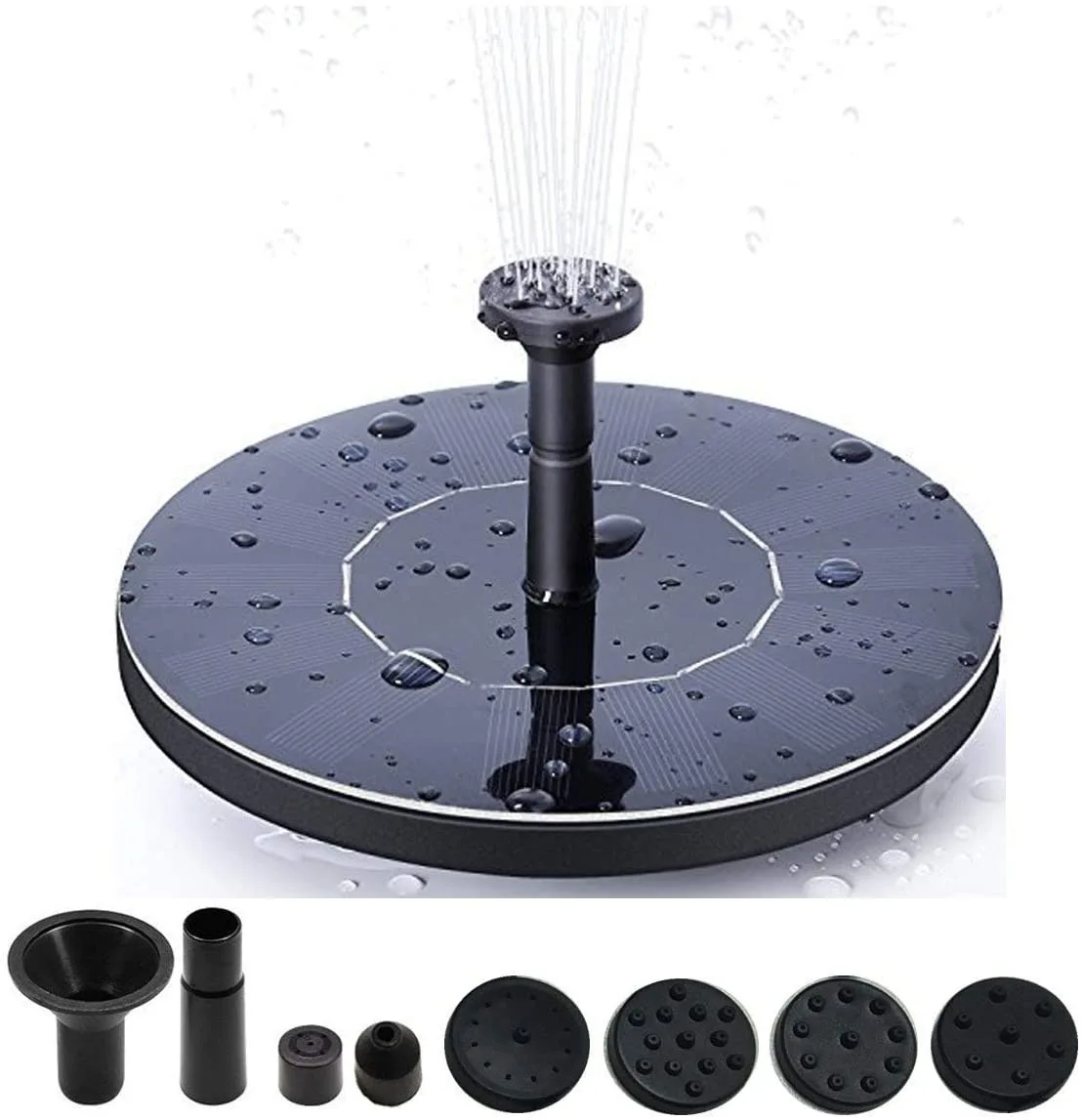 16cm New Accessories Solar Circular Fountain Gardening Solar Fountain Water Pump Garden Fountain Courtyard Fountain 
16cm New Accessories Solar Circular Fountain Gardening Solar Fountain Water Pump Garden Fountain Courtyard Fountain