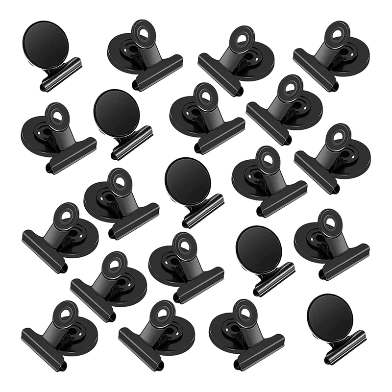 20Pcs Fridge Magnetic Clips, Scratch-Free Refrigerator Magnet Clips, Binder Clips Paper Clamps, Whiteboard Magnets Clips
20Pcs Fridge Magnetic Clips, Scratch-Free Refrigerator Magnet Clips, Binder Clips Paper Clamps, Whiteboard Magnets Clips