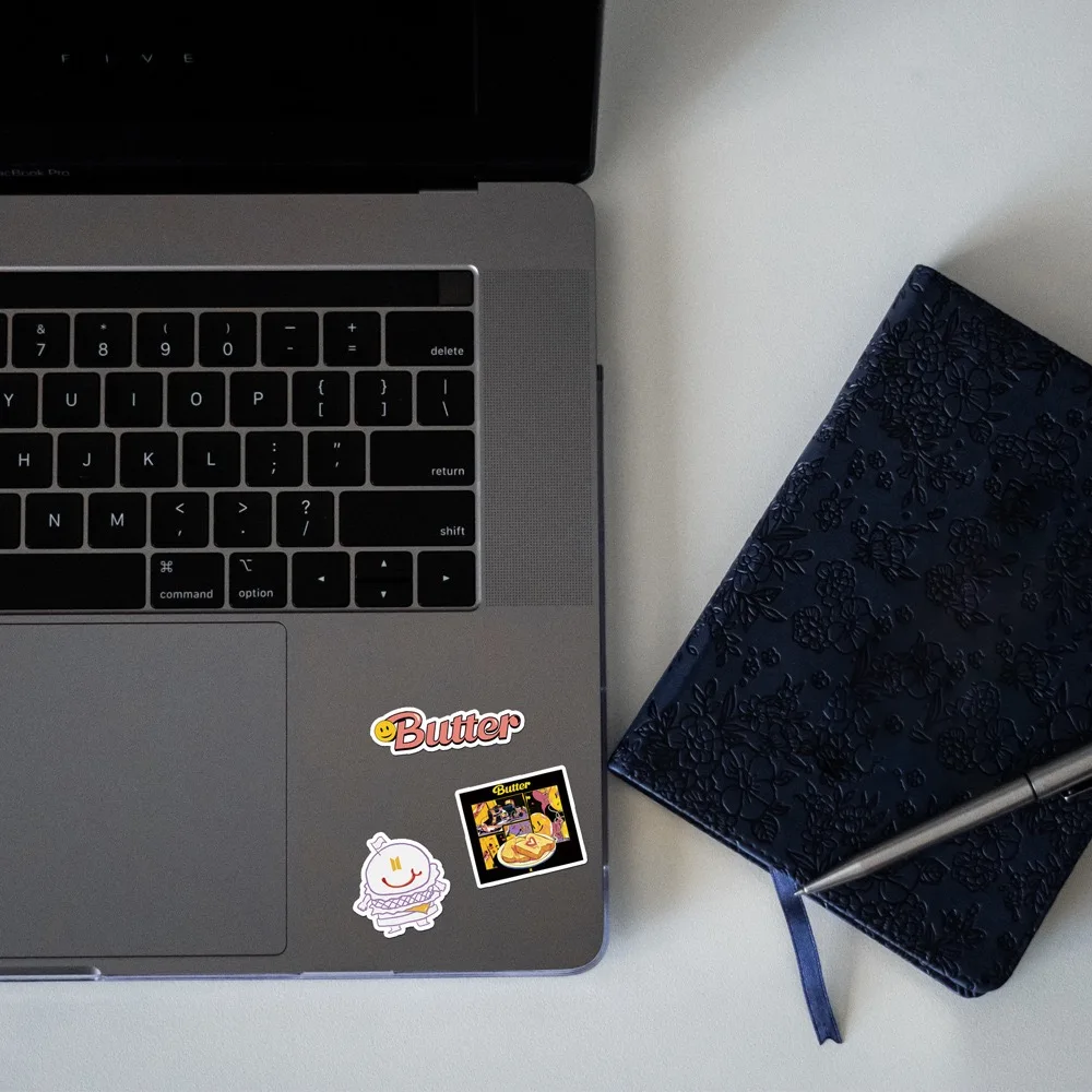94Pcs/set Bangtan Boys Stickers KPOP Stars New Album Butter 8th Anniversary Toys Skateboard Suitcase Laptop | Дом и сад