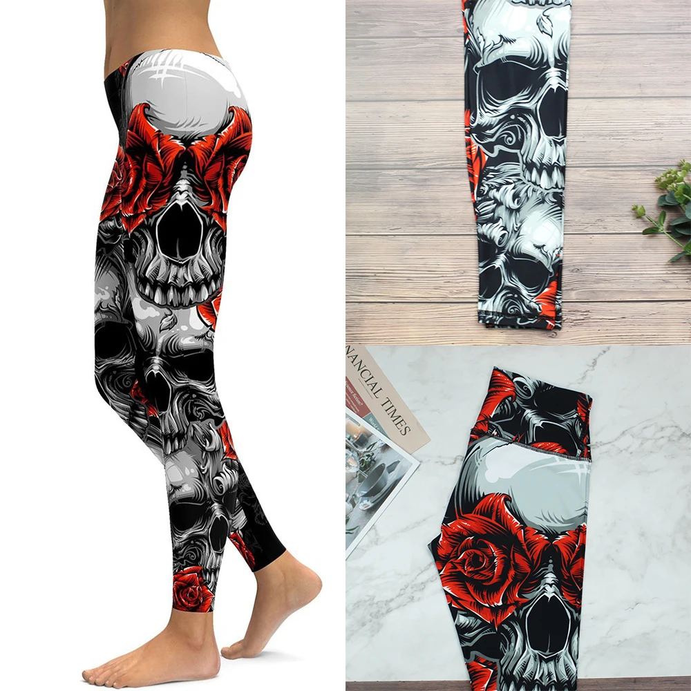 Women's Sportwear Pants Gothic Leggings Gym Clothing Rose Eyes Seamless Trousers Running Jogging Full Length Leggins S~2XL
Women's Sportwear Pants Gothic Leggings Gym Clothing Rose Eyes Seamless Trousers Running Jogging Full Length Leggins S~2XL