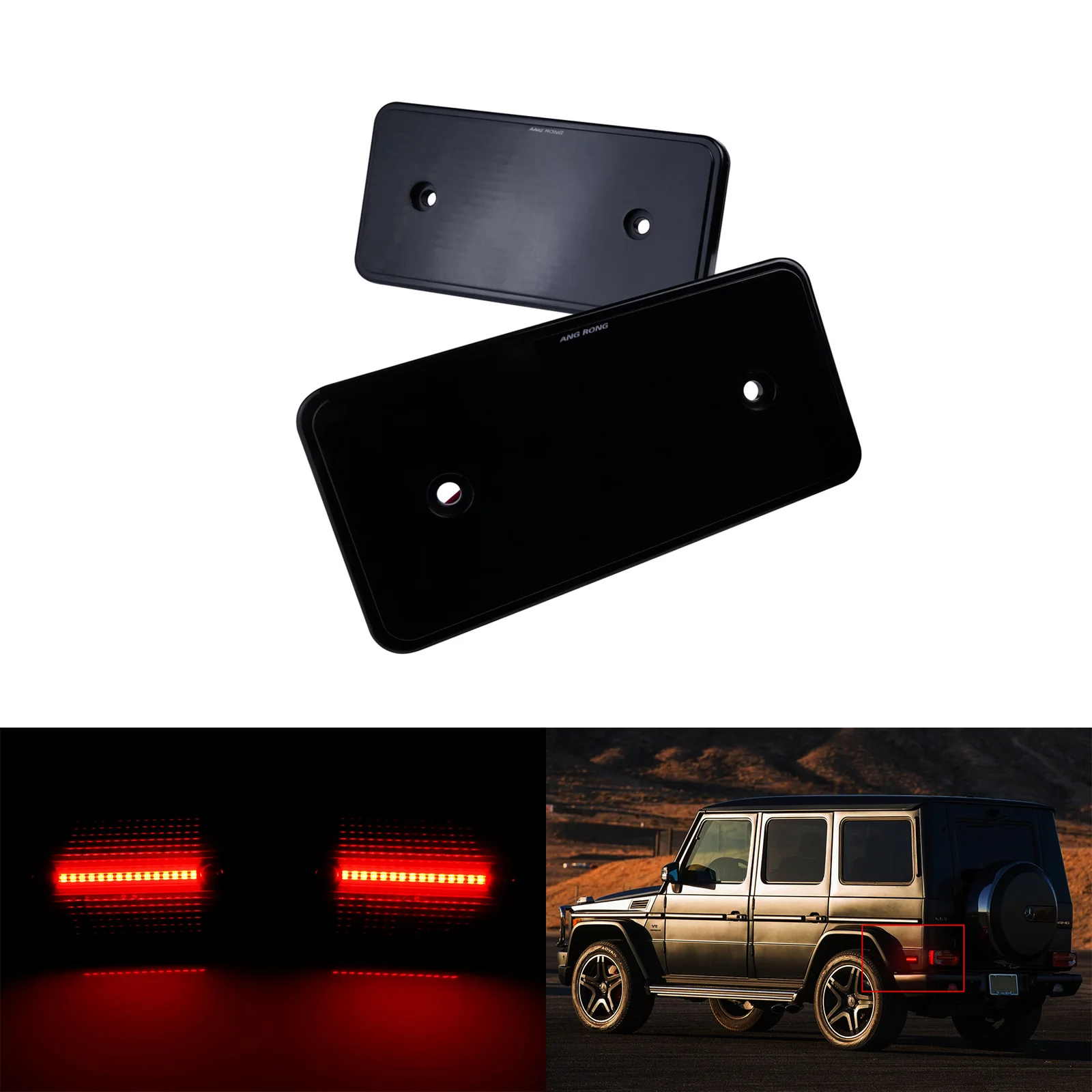 ANGRONG 2X Black Smoke LED Rear Side Marker Light Lamp For Mercedes G Class W463 G500 G55 02-14
ANGRONG 2X Black Smoke LED Rear Side Marker Light Lamp For Mercedes G Class W463 G500 G55 02-14
