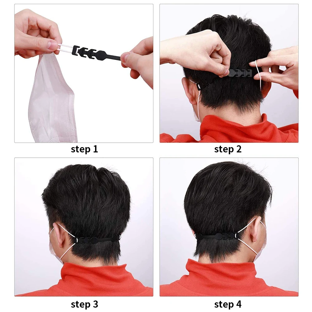 10Pcs Masks Strap Extender Rest Ear Rope Grips Hook Clip Belt Mask Extension Buckle Holder Relieve Wearing Pain Adjustable
10Pcs Masks Strap Extender Rest Ear Rope Grips Hook Clip Belt Mask Extension Buckle Holder Relieve Wearing Pain Adjustable
