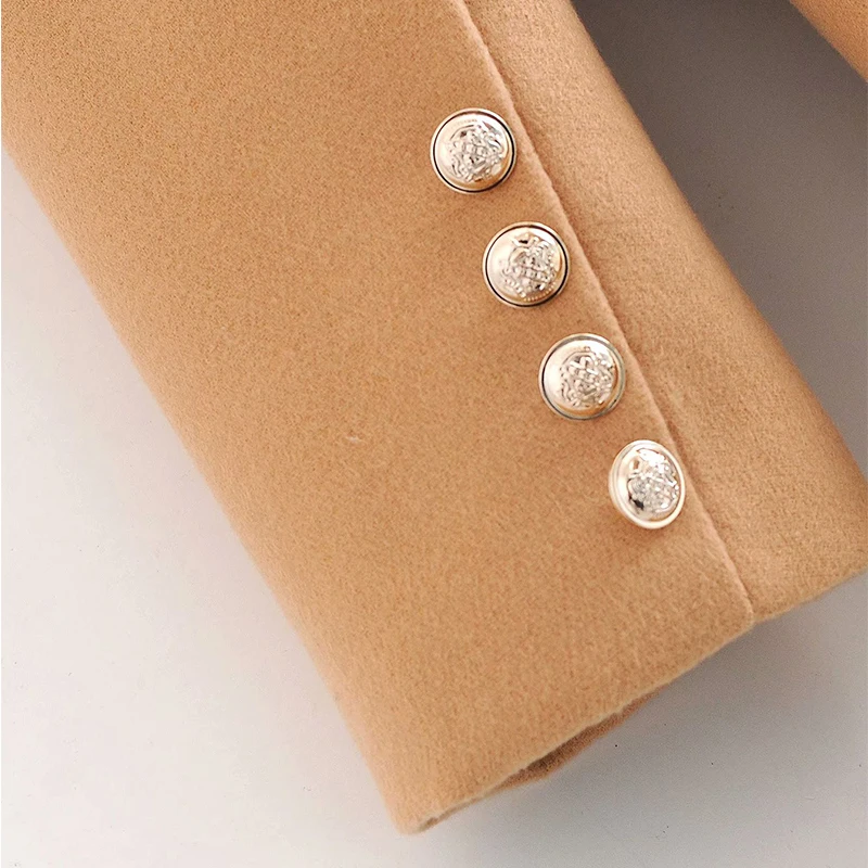 Women's Jackets Winter Female ZA Woolen Coat Autumn Wool 2020 Casual Vintage Outwear Solid Thick Warm Woolen Wool Coat
Women's Jackets Winter Female ZA Woolen Coat Autumn Wool 2020 Casual Vintage Outwear Solid Thick Warm Woolen Wool Coat