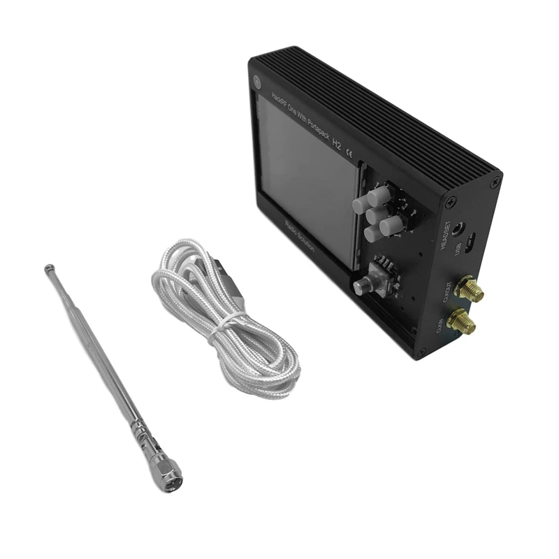 Портативный H2 HACKRF ONE SDR радио с прошивкой Havoc 0.5Ppm TCXO GPS 3 2 дюймов ЖК-дисплей 1500 мАч