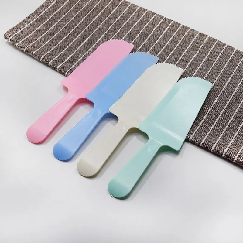Disposable Knives Birthday Party Birthday Cake Knife Serrated Knife Thick Individually Wrapped Cake Holder Plastic Knife
Disposable Knives Birthday Party Birthday Cake Knife Serrated Knife Thick Individually Wrapped Cake Holder Plastic Knife