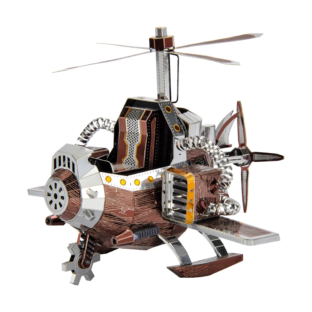 Microworld 3D metal Puzzle Models Field Rescue Aircraft model DIY laser cutting Jigsaw puzzle Toys for children adult gifts
Microworld 3D metal Puzzle Models Field Rescue Aircraft model DIY laser cutting Jigsaw puzzle Toys for children adult gifts
