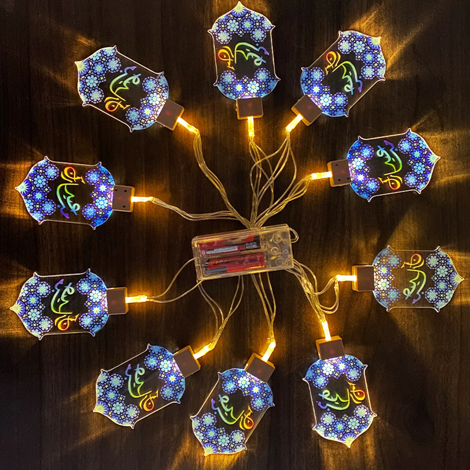 2m 10LED Lanterns Home Decor Birthday Party Muslim Ramadan For Festival Eid Lights Acrylic Bedroom Hanging Battery Operated Gift
2m 10LED Lanterns Home Decor Birthday Party Muslim Ramadan For Festival Eid Lights Acrylic Bedroom Hanging Battery Operated Gift