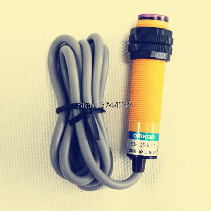 Free shipping 5pcs E3F-DS30C4 OMKQN M18 Photoelectric Switch Sensor 10-30VDC 3-Wire NPN NO 30cm Adjustable Diffuse Reflection
Free shipping 5pcs E3F-DS30C4 OMKQN M18 Photoelectric Switch Sensor 10-30VDC 3-Wire NPN NO 30cm Adjustable Diffuse Reflection