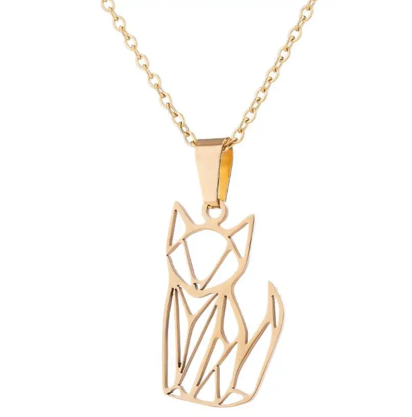 AsJerlya Stainless Steel Little Cat Necklaces For Women Girls Fashion Cute Cat Animal Pendants Necklaces Kolye Collares Gifts
AsJerlya Stainless Steel Little Cat Necklaces For Women Girls Fashion Cute Cat Animal Pendants Necklaces Kolye Collares Gifts