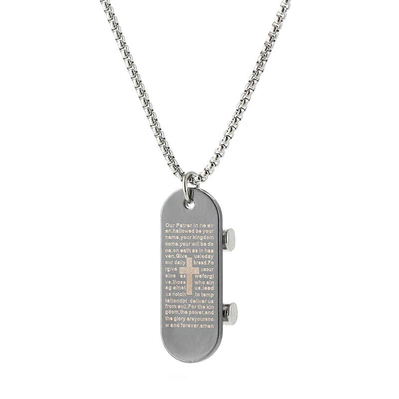 Fashion Punk hip-hop Scooter Pendant Titanium Steel Necklace Clavicle Chain Couples Tide Section Street Wild Necklace Hot Sale
Fashion Punk hip-hop Scooter Pendant Titanium Steel Necklace Clavicle Chain Couples Tide Section Street Wild Necklace Hot Sale