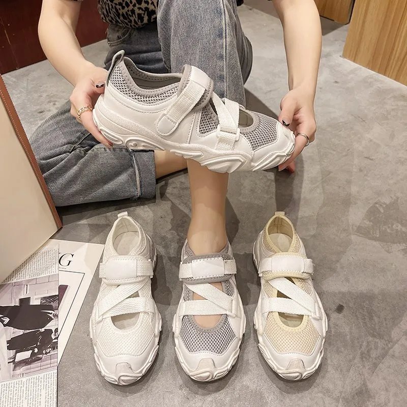 Korean Shoes Female Footwear All-Match Round Toe Casual Sneaker 2021 Dress Cross New Breathable Fabric Hook & Loop Flat Leisure
Korean Shoes Female Footwear All-Match Round Toe Casual Sneaker 2021 Dress Cross New Breathable Fabric Hook & Loop Flat Leisure