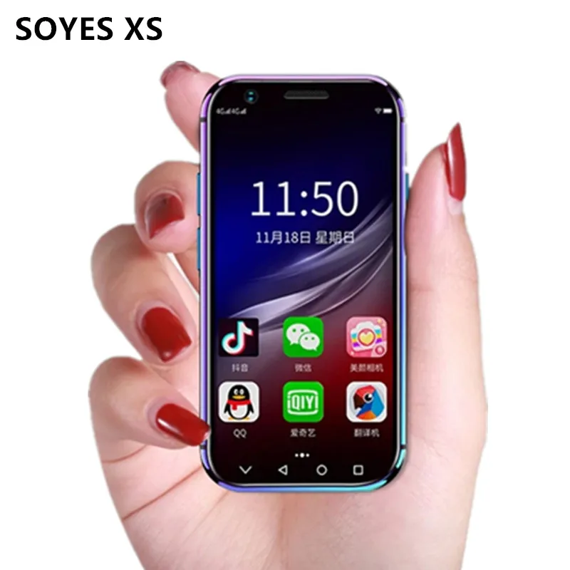 Оригинальный мини-смартфон SOYES XS 3 ''3 ГБ 32 ГБ/2 ГБ 16B Android распознавание лица 1580 мАч 4G резервные карманные мобильные телефоны PK XS11 S10
Оригинальный мини-смартфон SOYES XS 3 ''3 ГБ 32 ГБ/2 ГБ 16B Android распознавание лица 1580 мАч 4G резервные карманные мобильные телефоны PK XS11 S10
