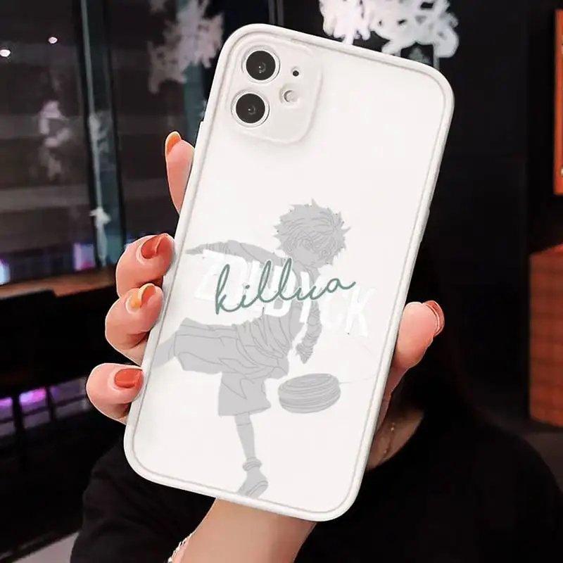 Hunter X Hunter Killua Zaoldyeck Phone Case Clear matte transparent For white iPhone 7 8 x xs xr 11 12 pro plus max mini Funda
Hunter X Hunter Killua Zaoldyeck Phone Case Clear matte transparent For white iPhone 7 8 x xs xr 11 12 pro plus max mini Funda