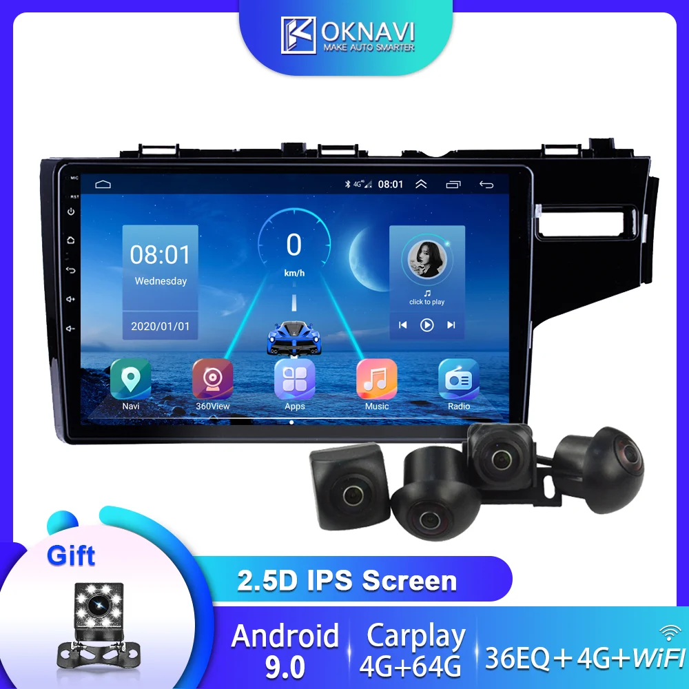 For Honda Fit Jazz Car Radio 2014 2015 Audio 2din Android 9.0 Auto Stereo Multimedia Player Carplay DSP 360 Camera No 2 din DVD
For Honda Fit Jazz Car Radio 2014 2015 Audio 2din Android 9.0 Auto Stereo Multimedia Player Carplay DSP 360 Camera No 2 din DVD