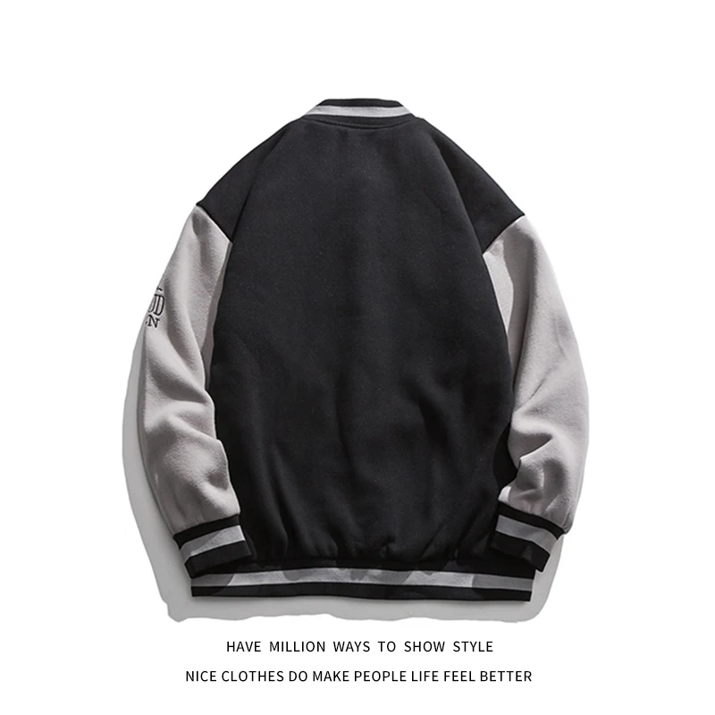 2021 New Spring&Autumn Old School Embroid Letter Jacket Men's Bomber Coat Unisex Women's Boyfriend Style Varsity Casual Chic
2021 New Spring&Autumn Old School Embroid Letter Jacket Men's Bomber Coat Unisex Women's Boyfriend Style Varsity Casual Chic