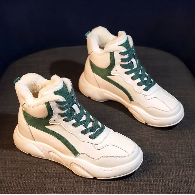 Women's Casual Shoes Solid Color Lace-up Thick-soled Waterproof Sports Shoes Lightweight Outdoor Warm Women's Shoes 2021
Women's Casual Shoes Solid Color Lace-up Thick-soled Waterproof Sports Shoes Lightweight Outdoor Warm Women's Shoes 2021